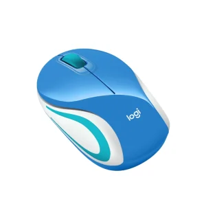 Logitech M187 Wireless Mini Mouse Blue