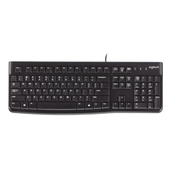 Alternative view of Logitech K120 Corded Keyboard