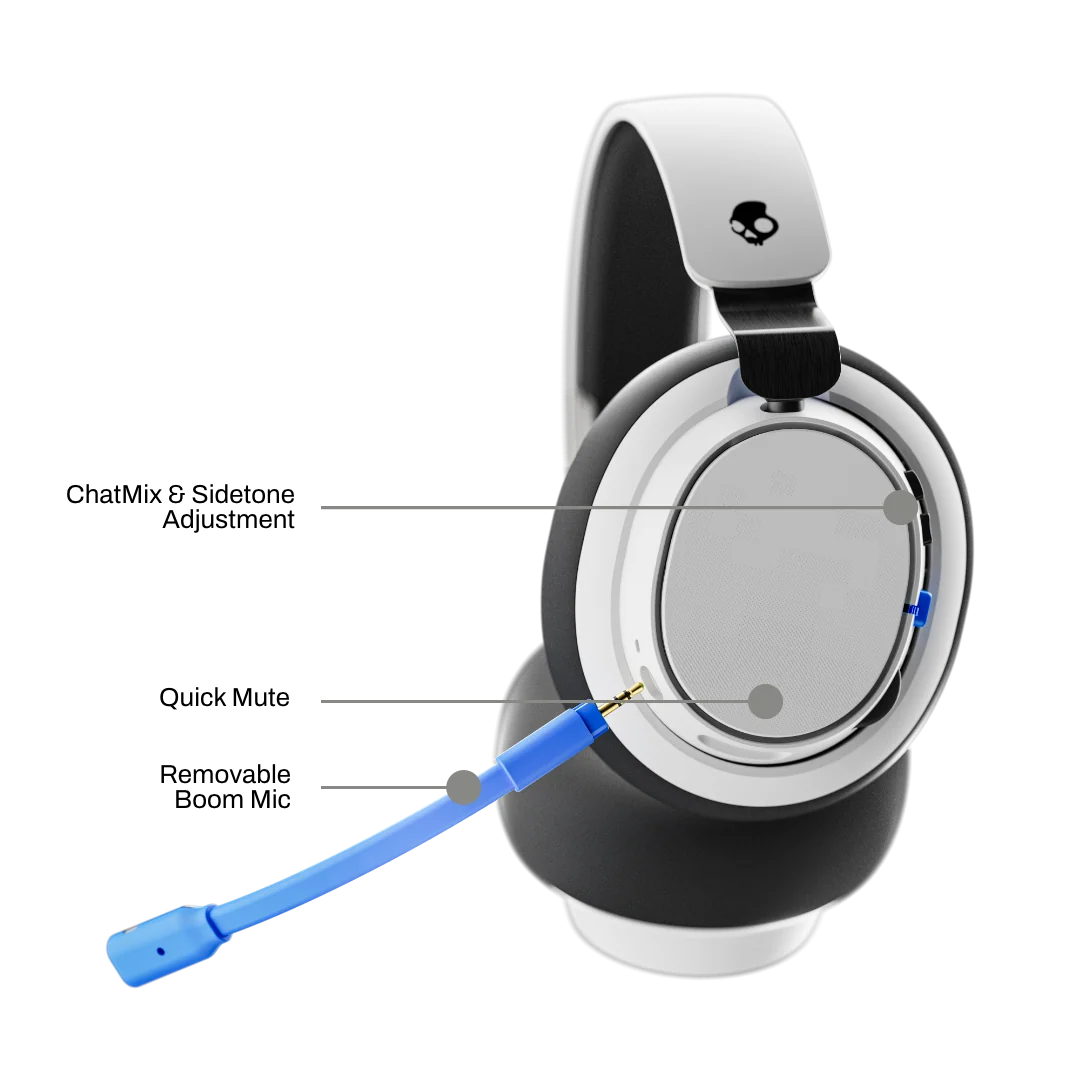 Skullcandy SLYR Pro Wireless Gaming Headset – PlayStation Specs