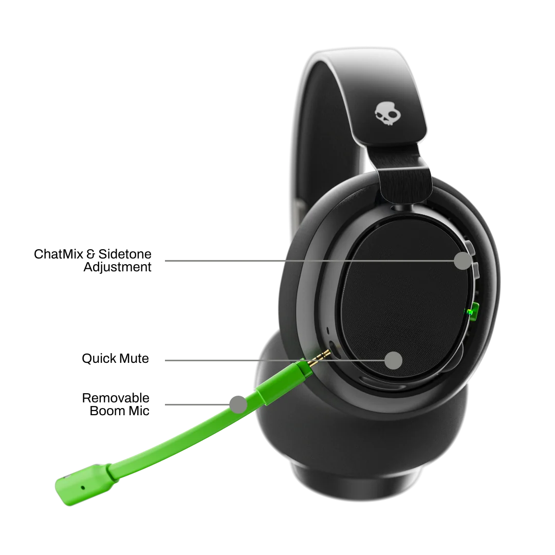 Skullcandy SLYR Pro Wireless Gaming Headset – Xbox Specs