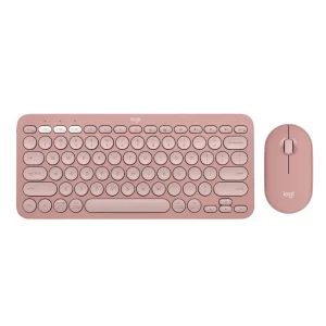 LOGITECH Pebble 2 Combo Wireless Keyboard And Mouse Tonal Rose