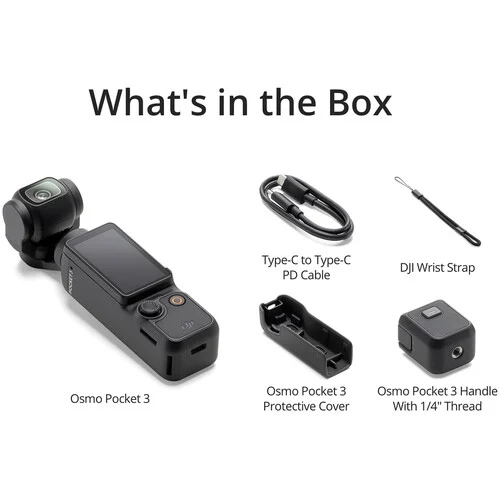 DJI Osmo Pocket 3 In The Box