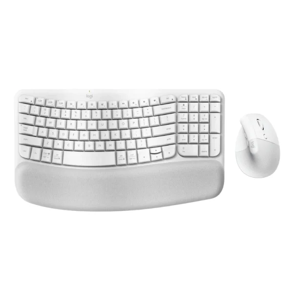 Alternative view of Logitech Wave Keys and Lift Combo