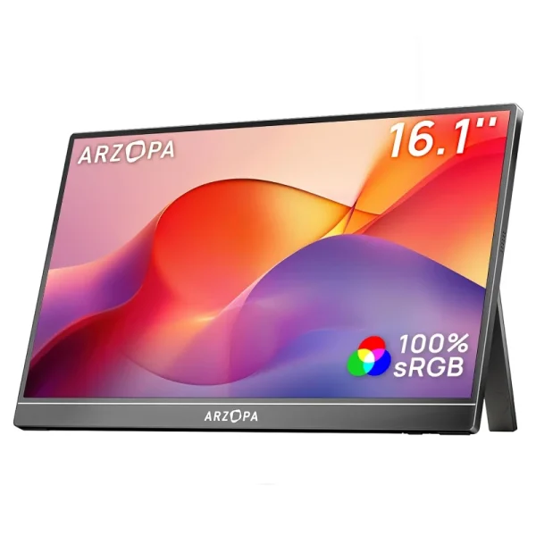 ARZOPA Z1C 16.1-inch FHD 100% sRGB 1080P Portable Monitor