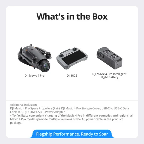Alternative view of DJI Mavic 4 Pro with RC 2
