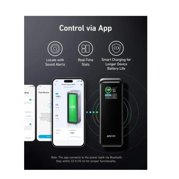 Alternative view of Anker Prime 27650mAh Power Bank (250W)