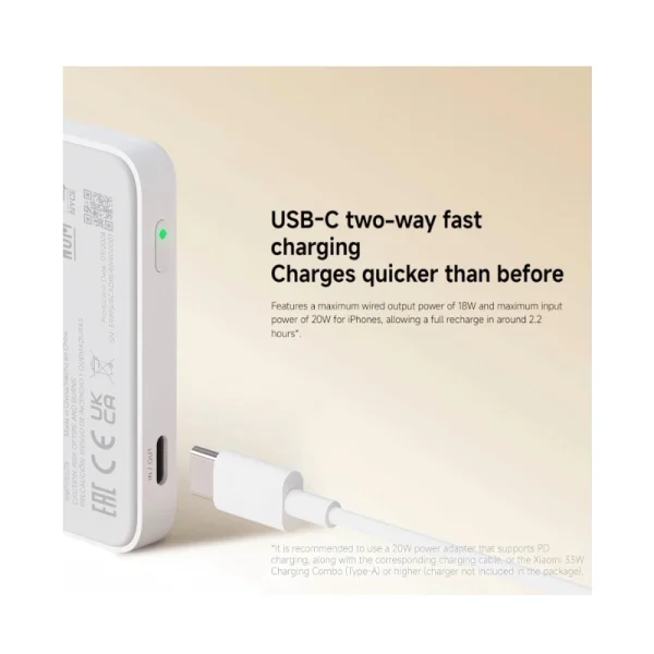 Alternative view of Xiaomi Magnetic Power Bank 5000mAh