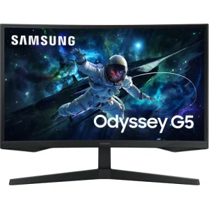 Samsung Odyssey G5 (G55C) 165Hz QHD Curved Gaming Monitor