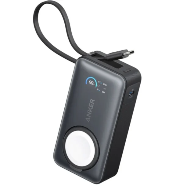 Anker MagGo Power Bank (10K, 35W, For Apple Watch)