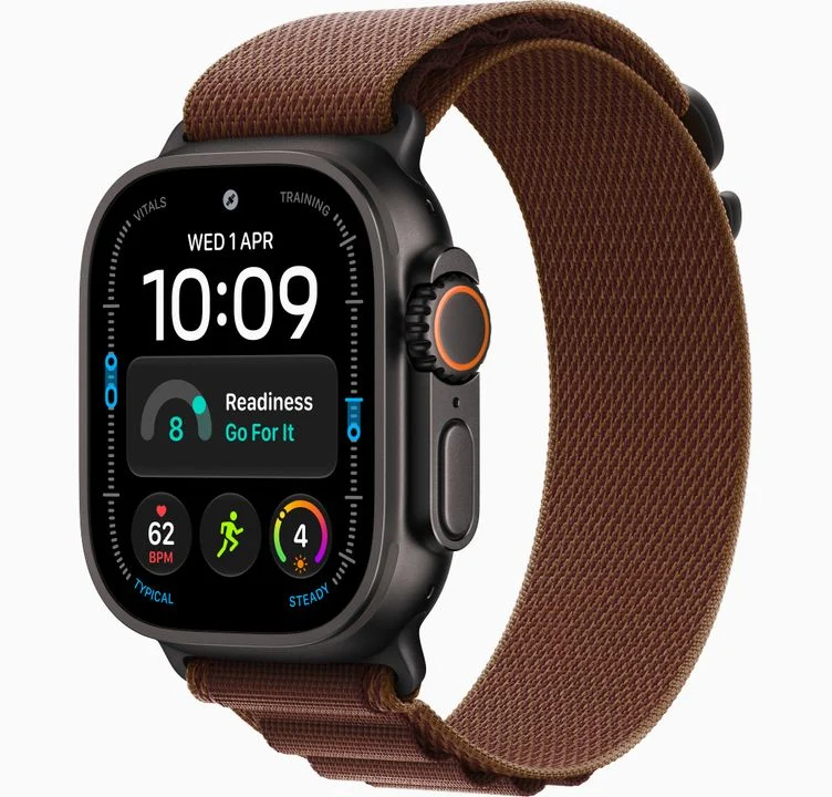 Apple Watch Ultra 4 GPS + Cellular 49mm Alpine Loop Burgandy