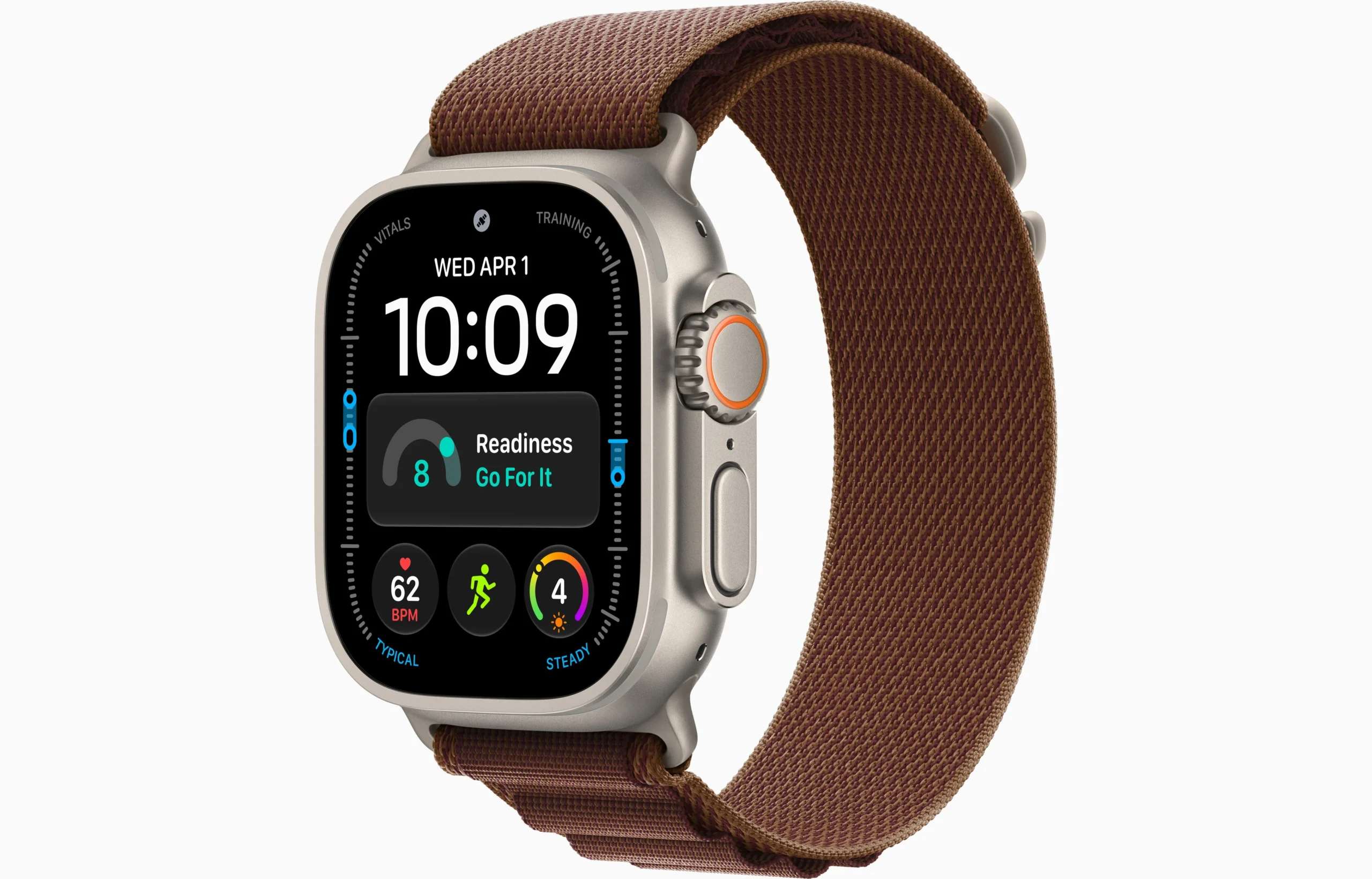 Apple Watch Ultra 4 GPS + Cellular 49mm Alpine Loop Burgandy