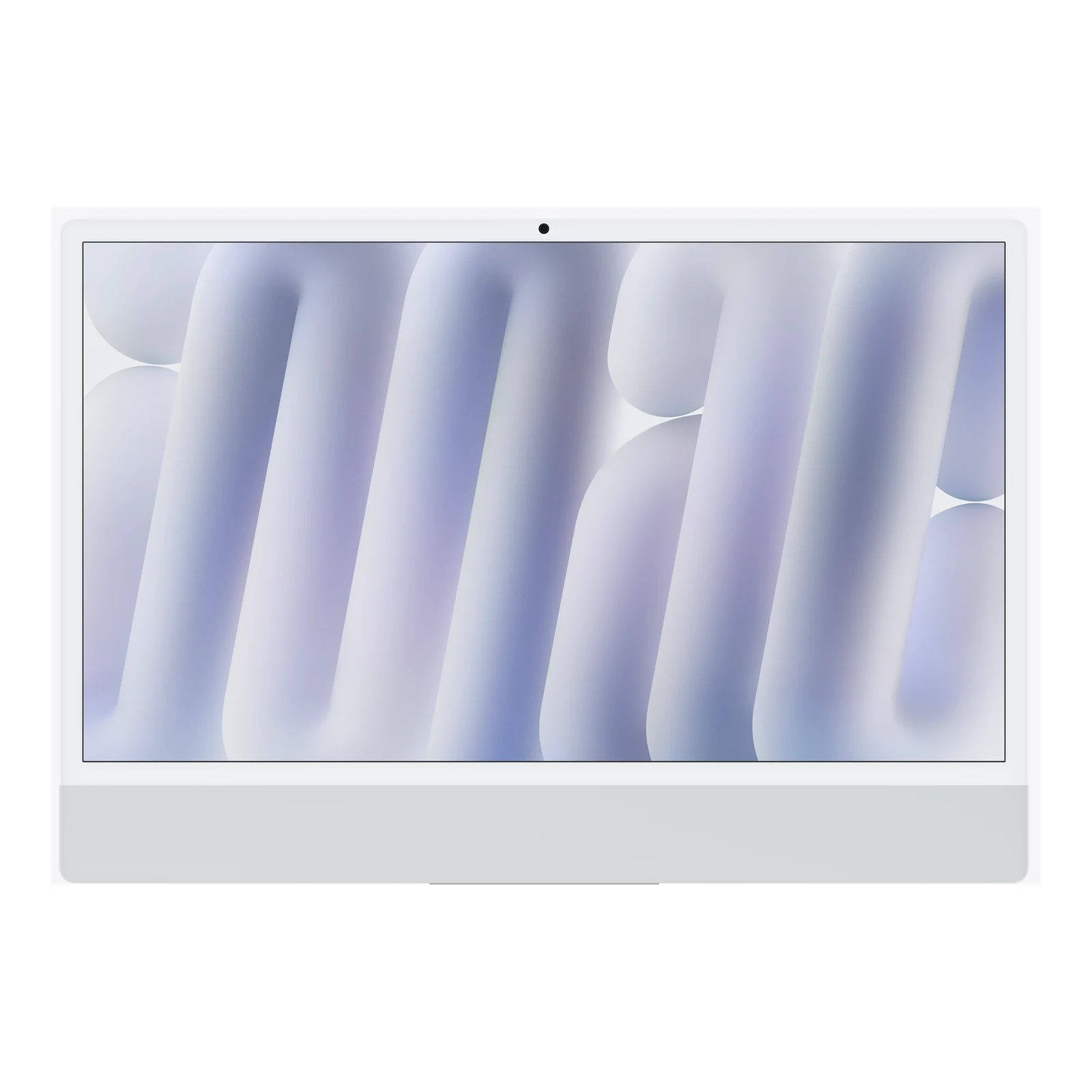 Apple iMac 24-inch M6 in Silver — display and camera detail
