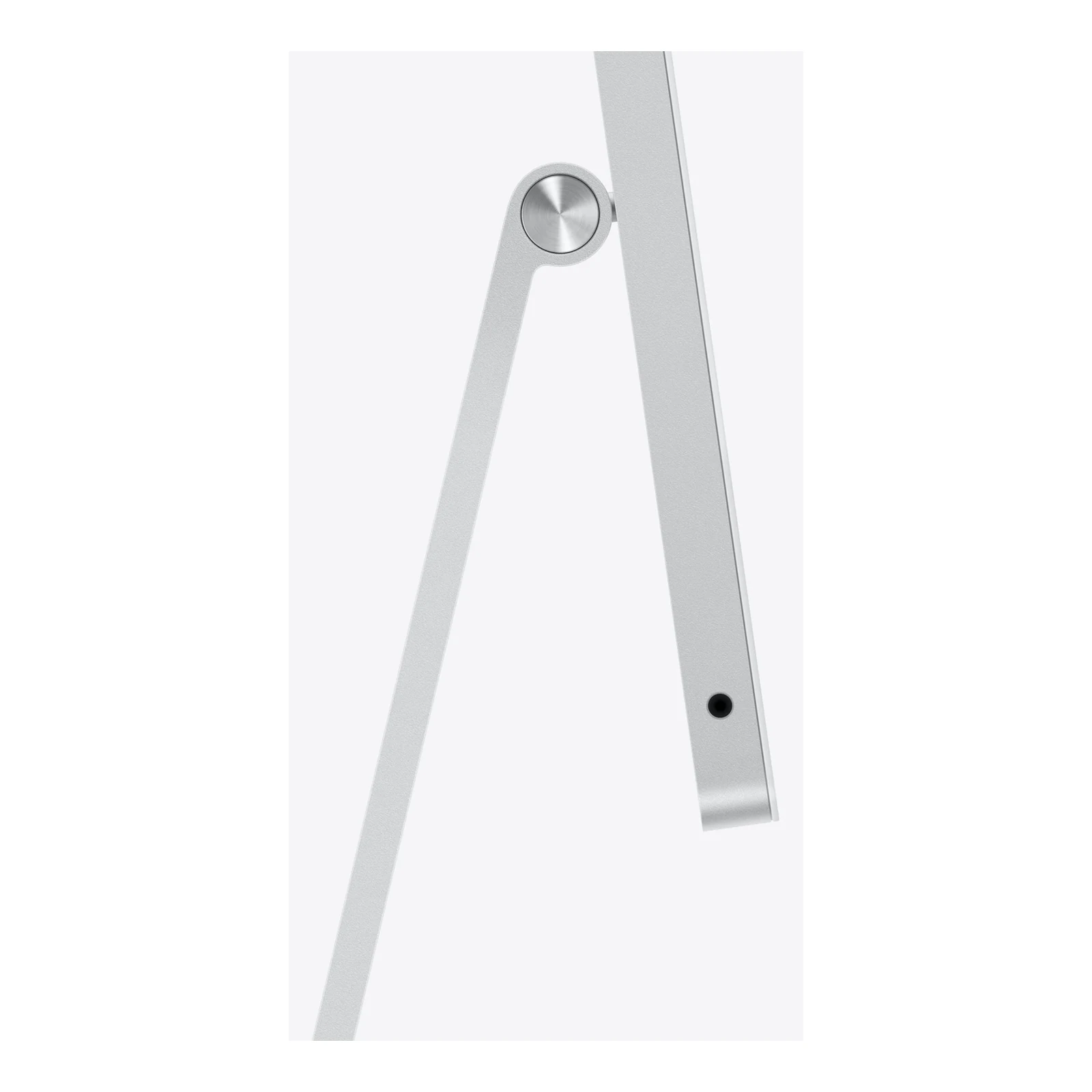 Apple iMac 24-inch M6 in Silver — thin side profile and headphone socket