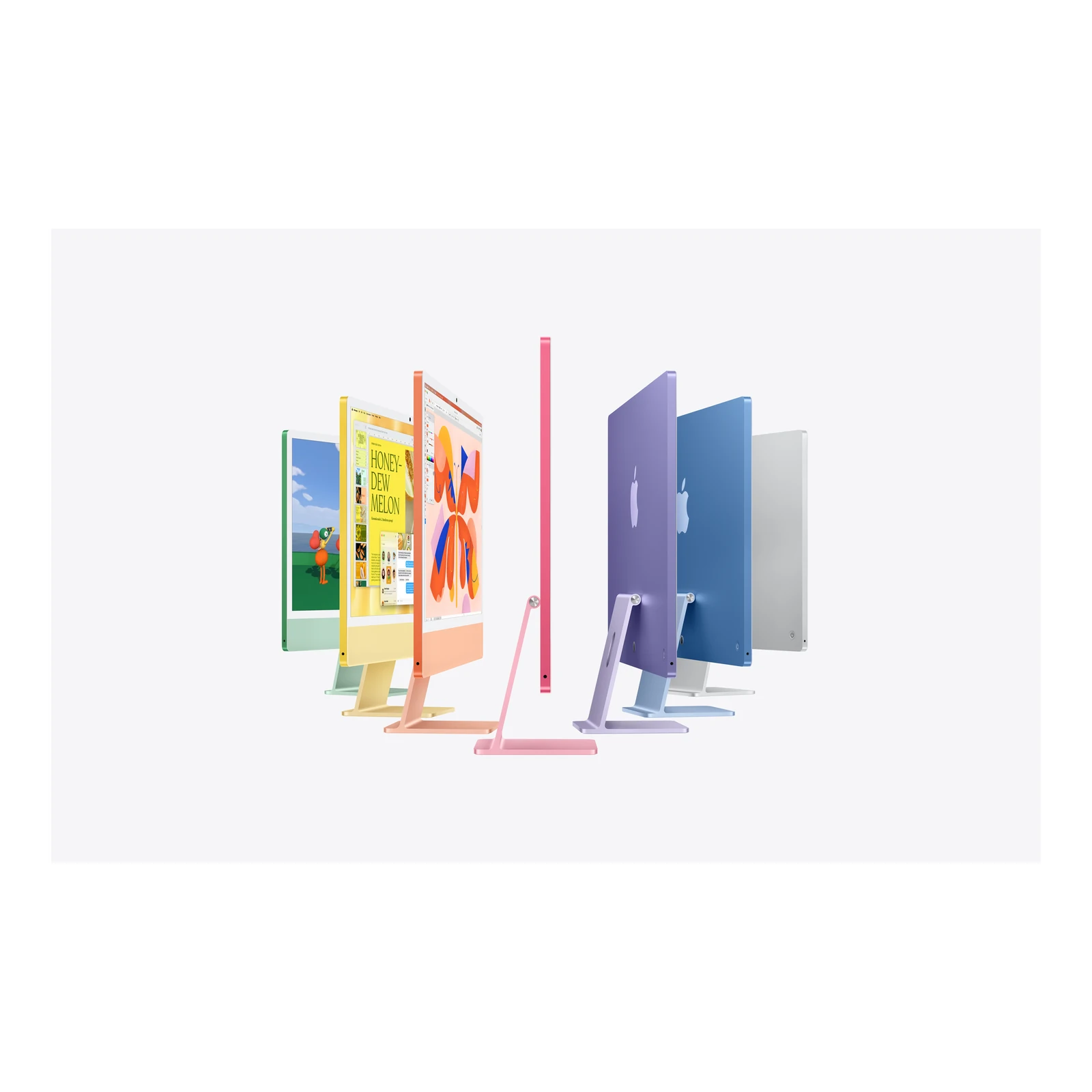 Apple iMac 24-inch M6 — official colour lineup