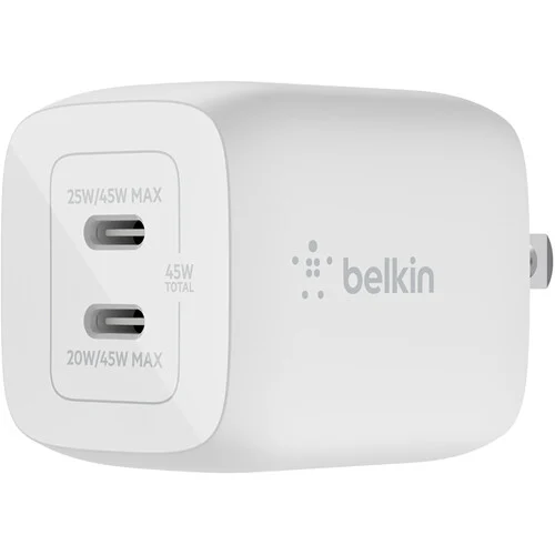 Belkin 45W Dual USB-C GaN Charger