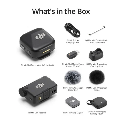 DJI Mic Mini 2 1 Person In The Box