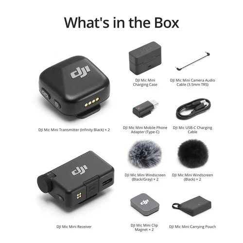 DJI Mic Mini 2 2 Person In The Box