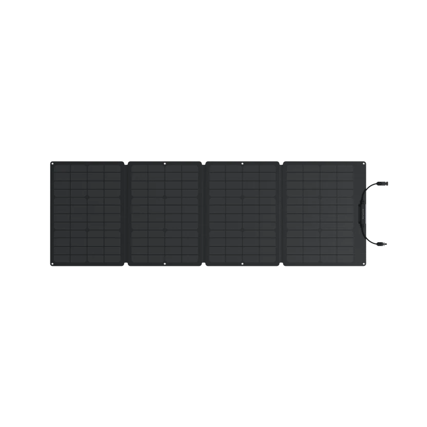 EcoFlow 110W Portable Solar Panel Solar Cell Front View