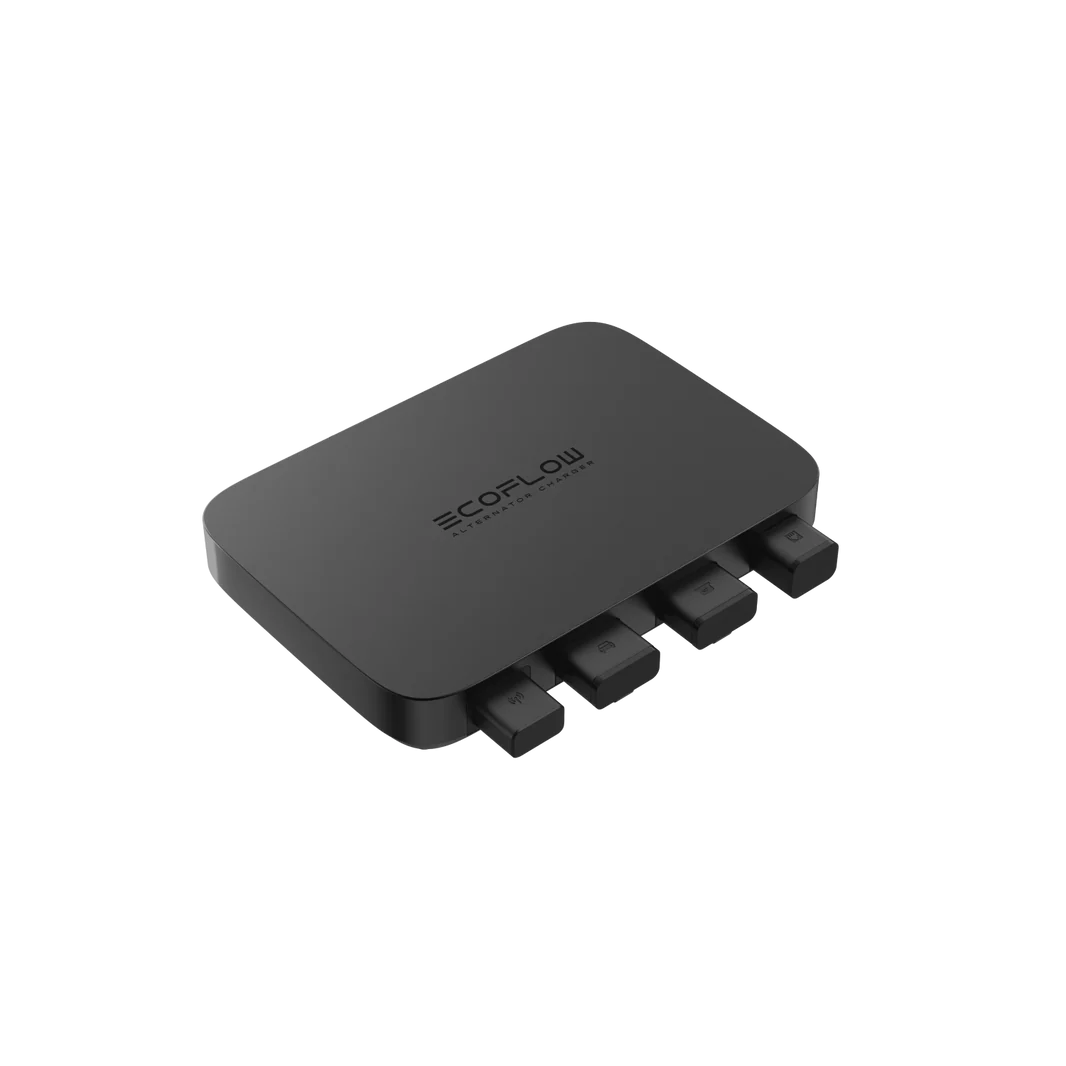 EcoFlow 800W Alternator Charger Angled View