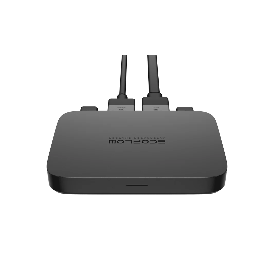 EcoFlow 800W Alternator Charger Connected Cables