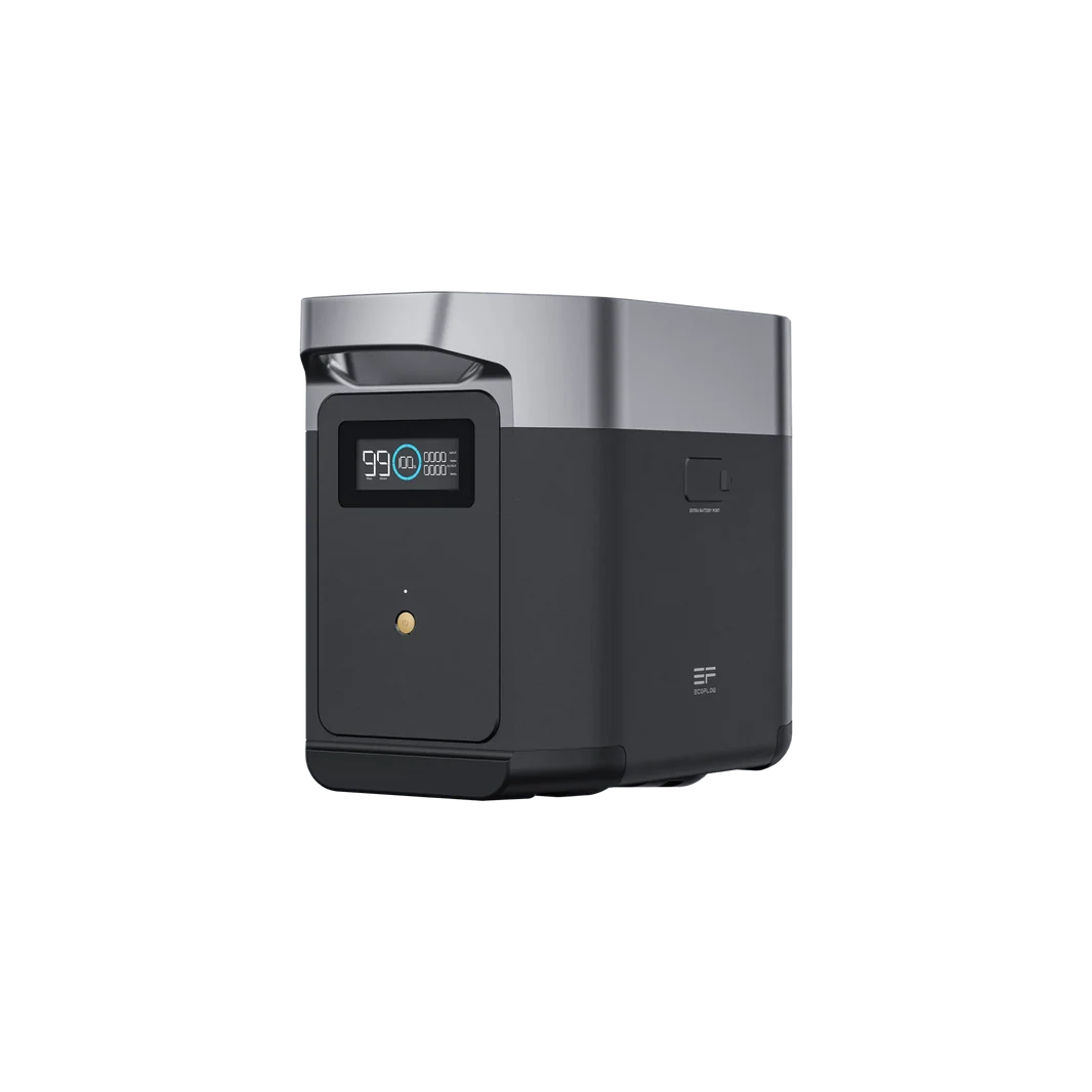 EcoFlow DELTA 2 Smart Extra Battery Right Three Quarter View