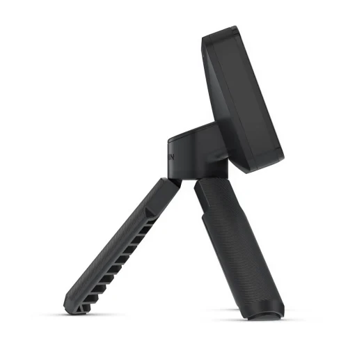 Garmin Approach R10, side profile on the tripod