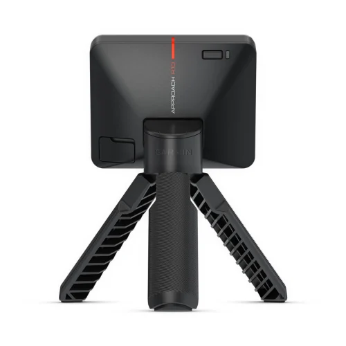 Garmin Approach R10, rear ports and alignment mark
