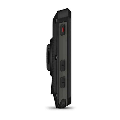Garmin Edge 550, side controls