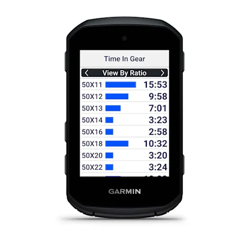Garmin Edge 550, virtual-partner display