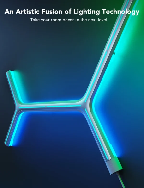 Alternative view of Govee Glide RGBIC Y Lights