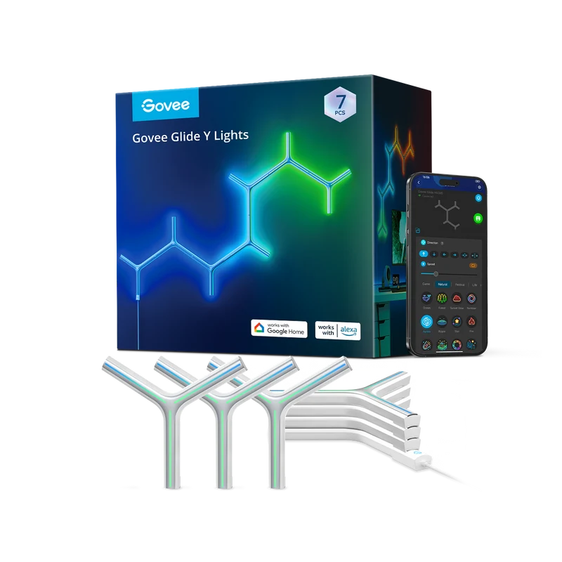Govee Glide RGBIC Y Lights (7 Pack)