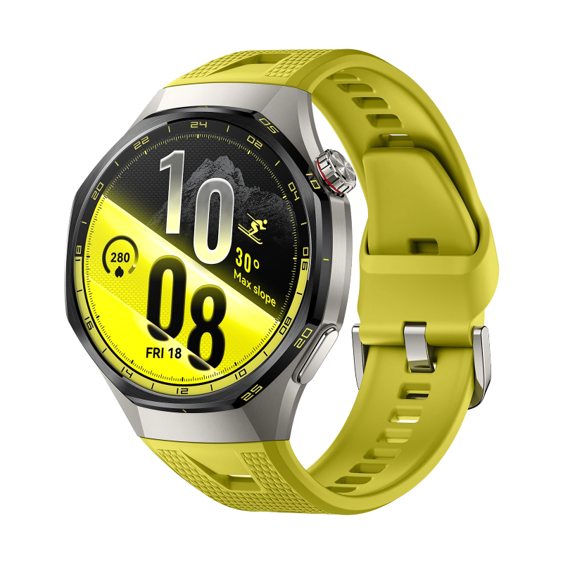 Huawei Watch GT 7 Pro Yellow Fluoroelastomer Strap