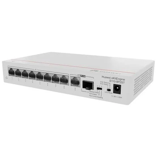 Huawei eKitEngine S110-8P2ST PoE Switch