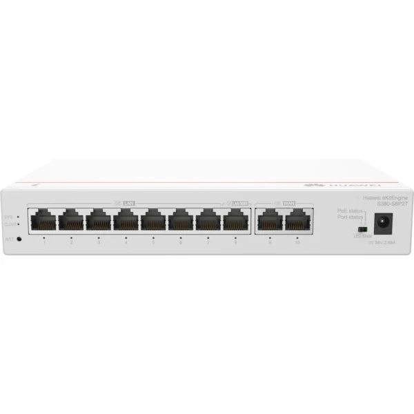 Alternative view of Huawei eKitEngine S380-S8P2T Multi-Service Gateway
