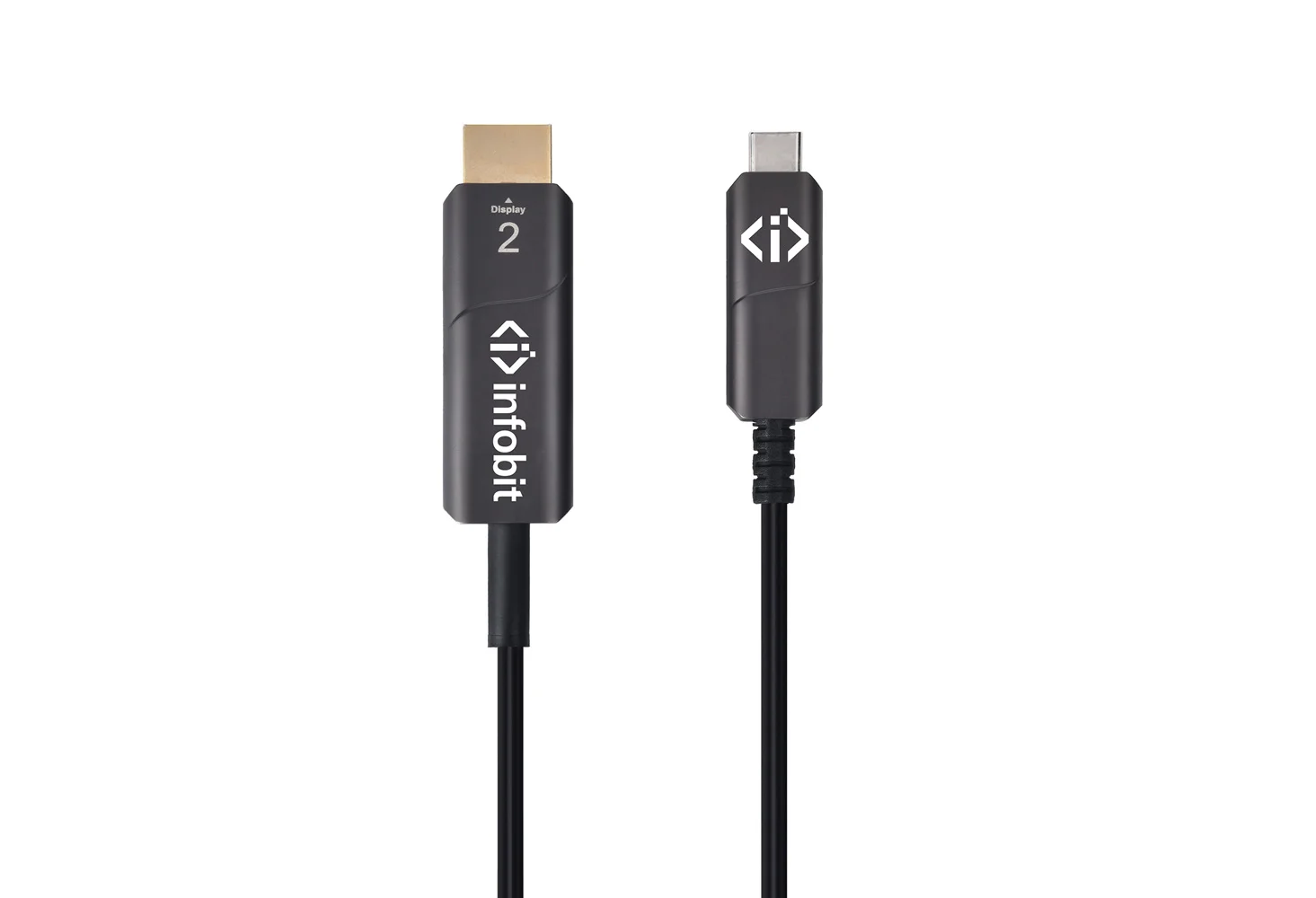 INFOBIT AOC CHDMI 10 USB C To HDMI Active Optical Cable (10m) A