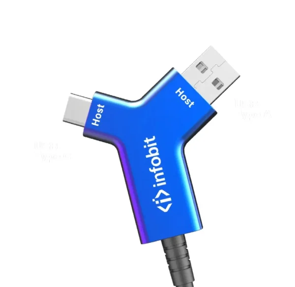 Infobit iFibre Y10 USB 3.2 Active Optical Cable