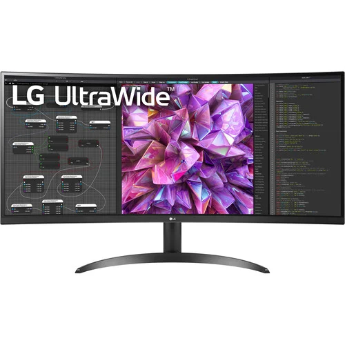 LG 34WQ60C-B 34-inch Curved UltraWide QHD IPS HDR10 Monitor