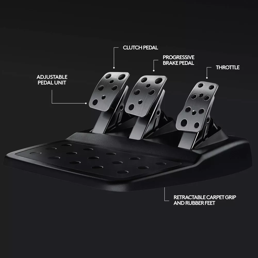 Logitech G29 Driving Force Steering Wheels & Pedals – PlayStation 4, 5, PC B