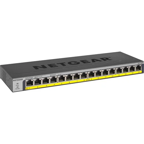 NETGEAR GS116LP 16 Port Gigabit PoE+ Switch