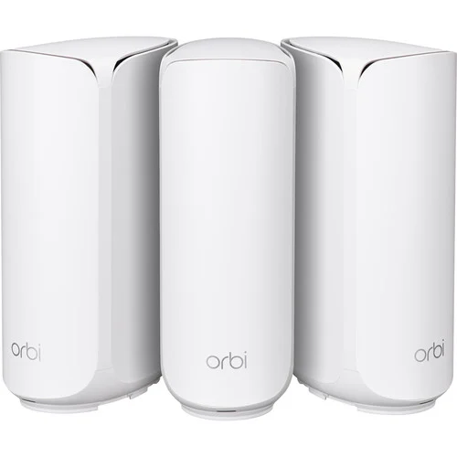 NETGEAR Orbi 370 BE50001 Wireless Dual Band 3 Piece Mesh Wi Fi System