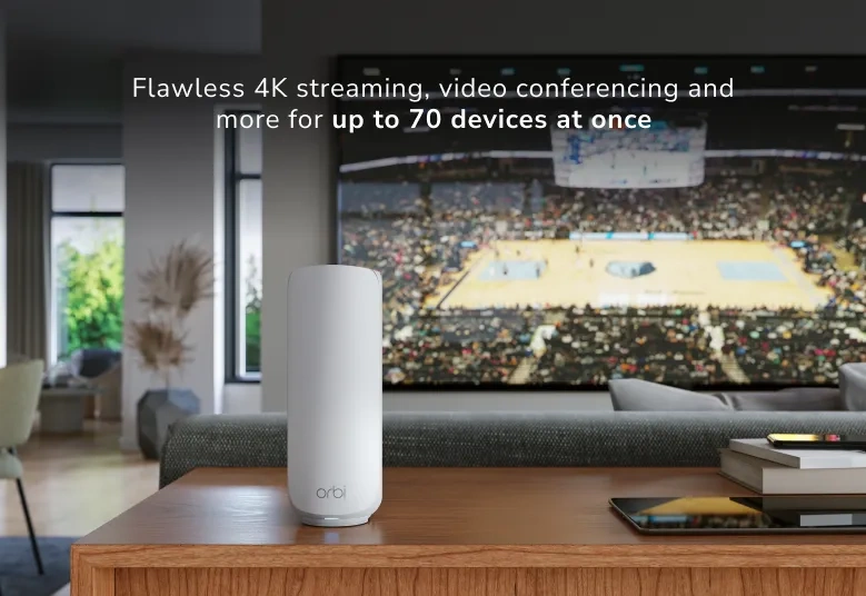 NETGEAR Orbi RBE373 Wi Fi 7 Mesh System B