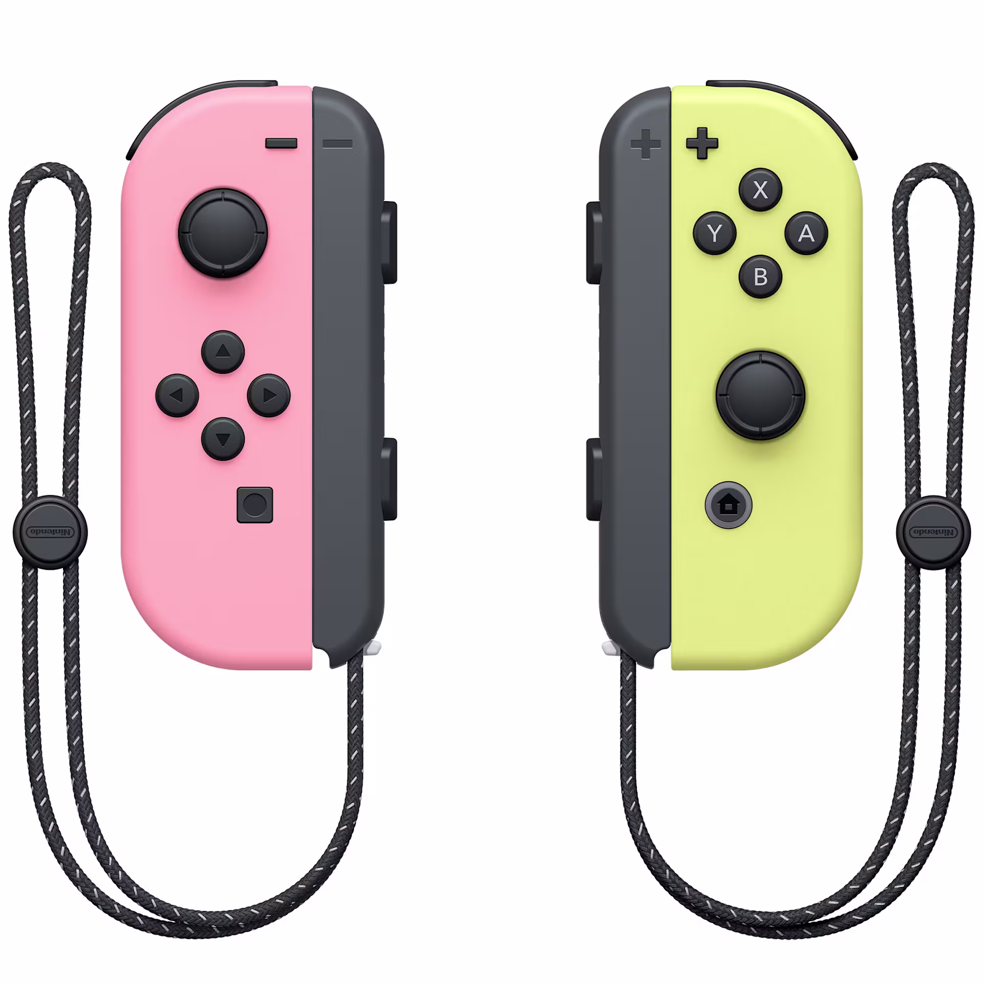 Nintendo Switch Joy Con Controllers Pastel Pink & Pastel Yellow