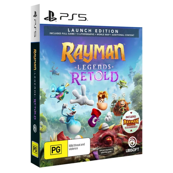 Rayman Legends Retold Launch Edition – PS5
