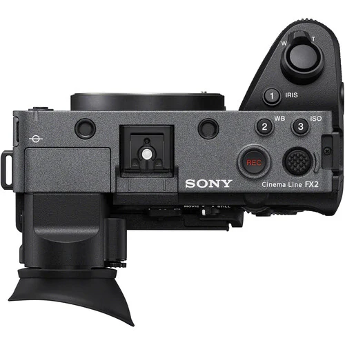 Sony FX2 Digital Cinema Camera Top
