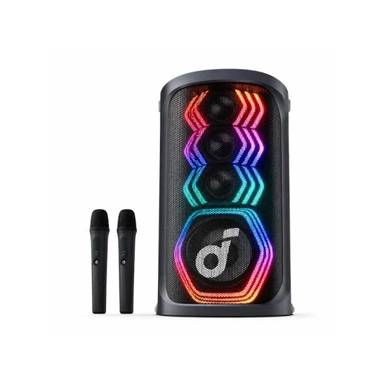 soundcore Rave 3S with 2 Wireless Mics