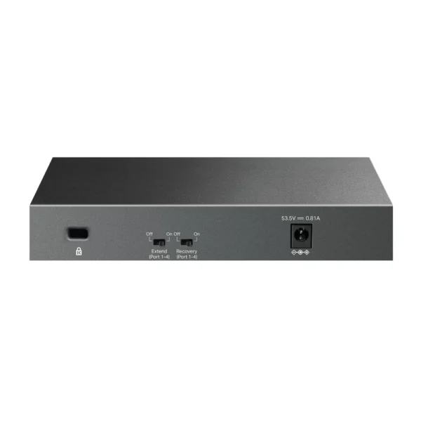Alternative view of TP-Link LS106P 6-Port PoE Desktop Switch