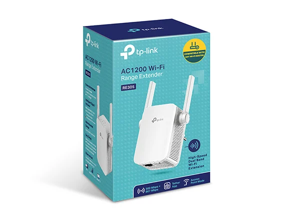 TP Link RE305 AC1200 Wi Fi Range Extender E