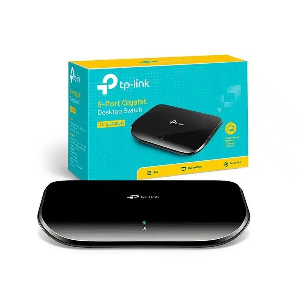 TP Link TL SG1005D 5 Port Gigabit Desktop Switch A