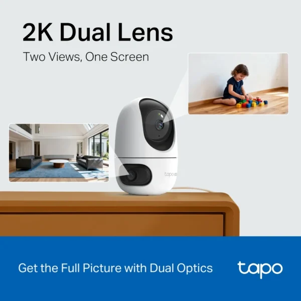 Alternative view of TP-Link Tapo C245D Dual-Lens Camera