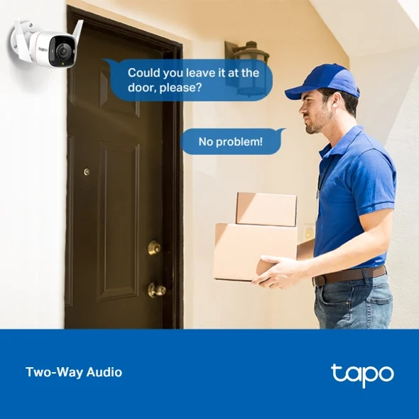 TP Link Tapo C320WS Outdoor Wi Fi Camera I